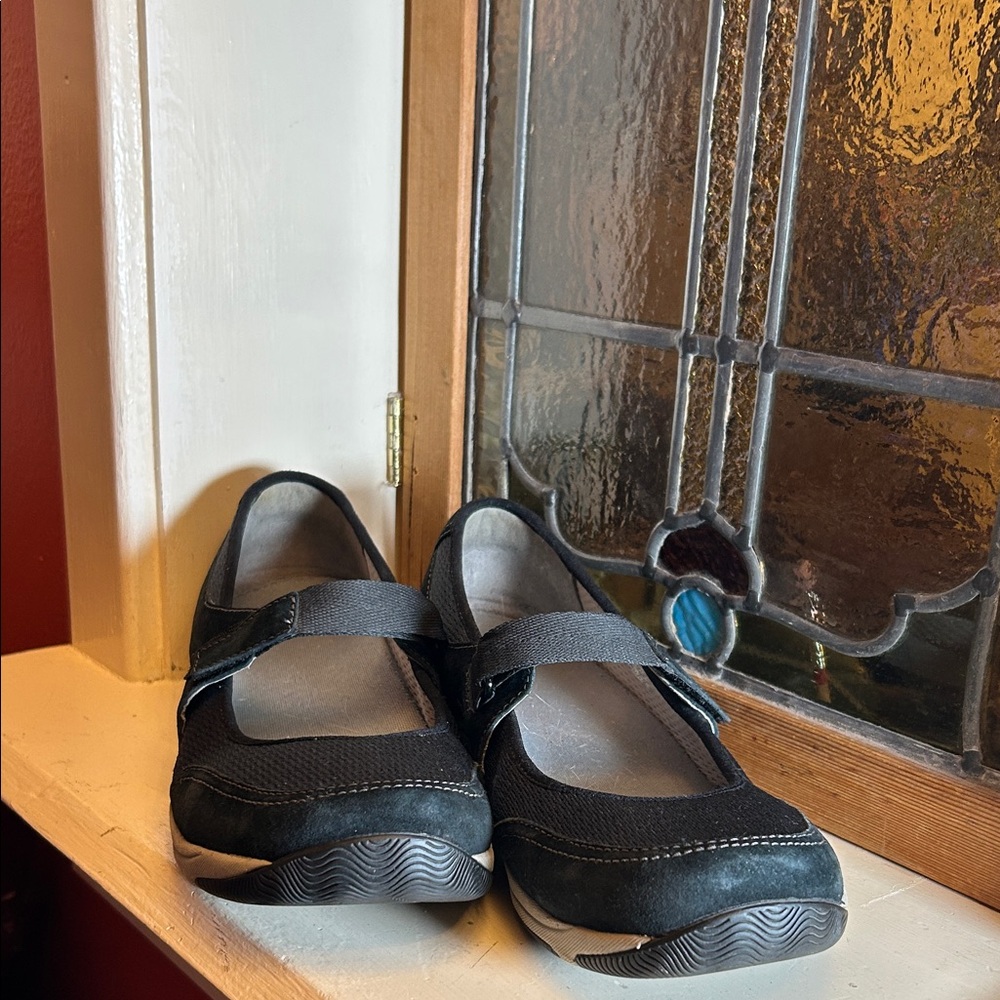Dansko Black Mary Jane Flats